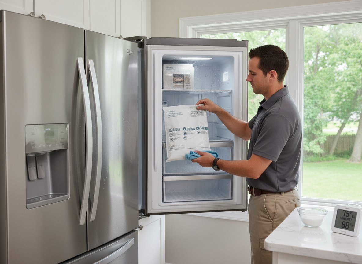 Preventing Ice Maker Problems in Freezers During Humid Illinois Summers